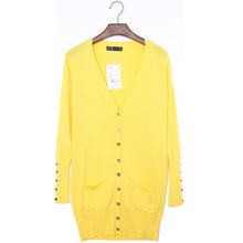Women's Long Sleeve Sweater Coat Knitwear Cardigan Jacket Ladies Tops Knitted
