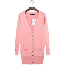 Women's Long Sleeve Sweater Coat Knitwear Cardigan Jacket Ladies Tops Knitted
