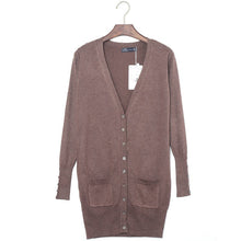 Women's Long Sleeve Sweater Coat Knitwear Cardigan Jacket Ladies Tops Knitted