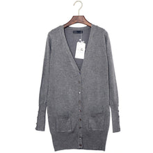 Women's Long Sleeve Sweater Coat Knitwear Cardigan Jacket Ladies Tops Knitted