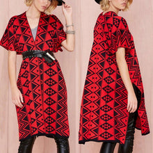 Women's Plus  Casual Long Outwear Knitted Cardigan Loose Sweater coat