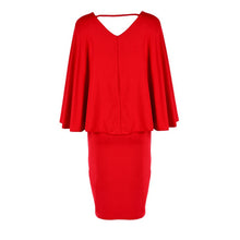 Women's Sexy Bodycon Plus  Batwing Party Evening Formal Dress