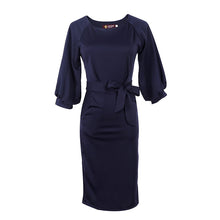 Womens Bodycon Short Sleeve Office OL Work Business Party Dress